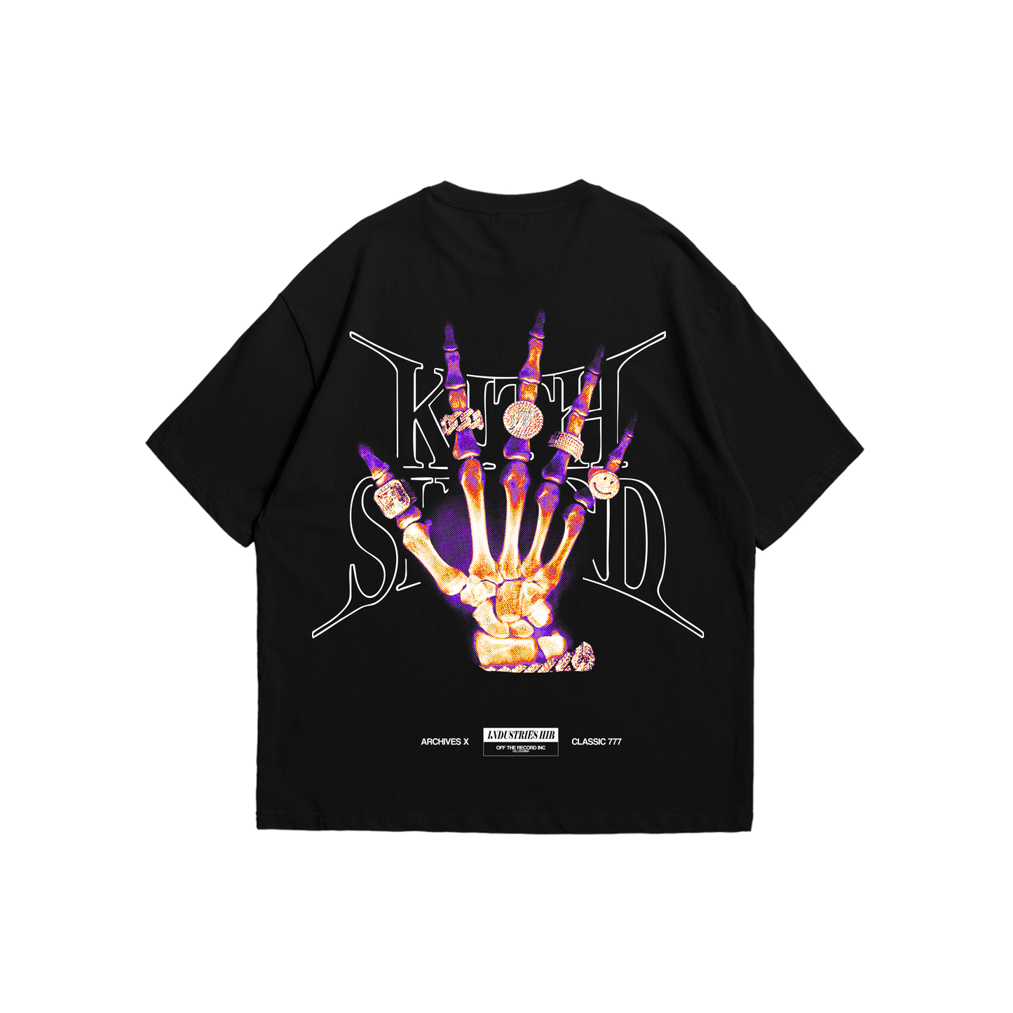 T-shirt hand diamond