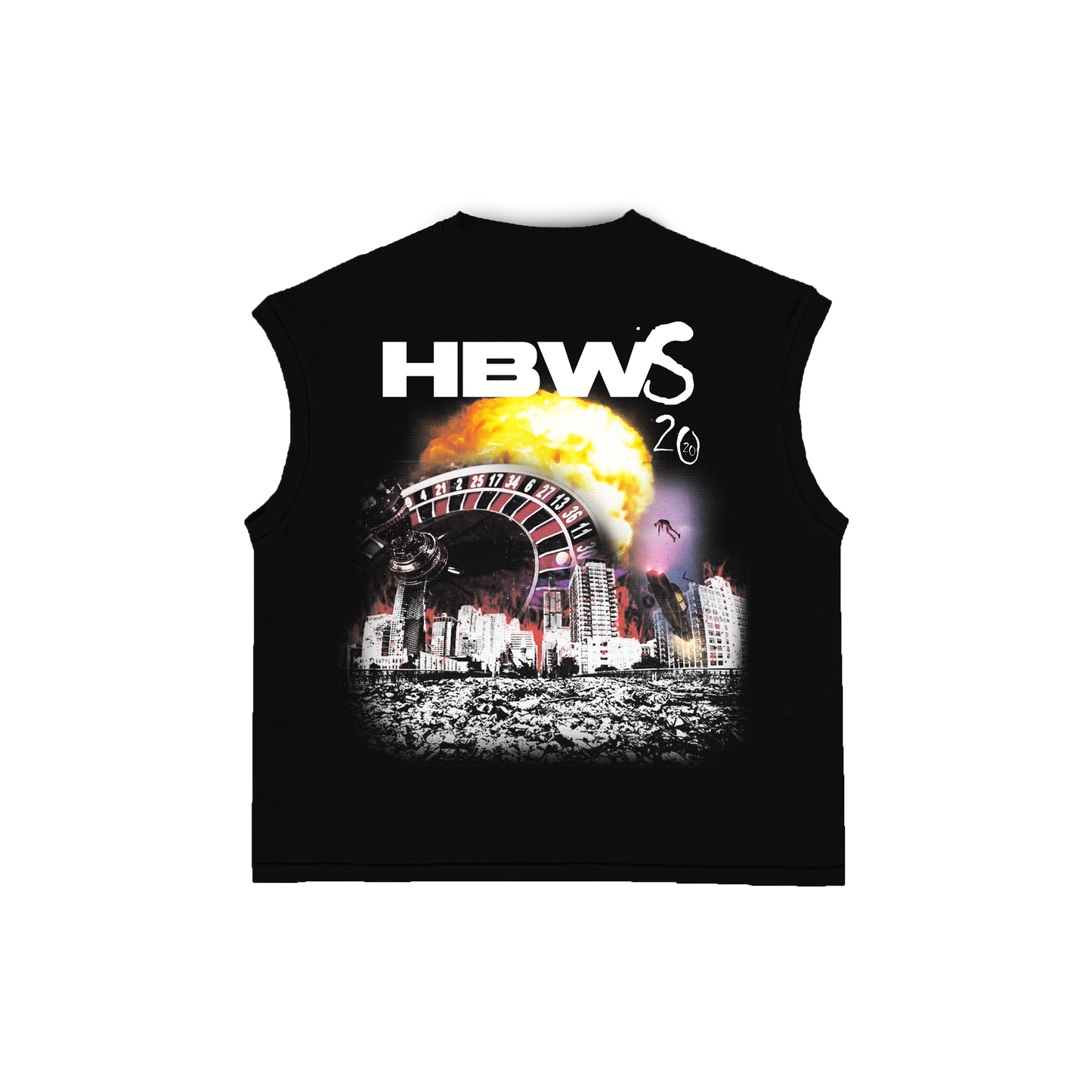Camiseta sin mangas HBWS world