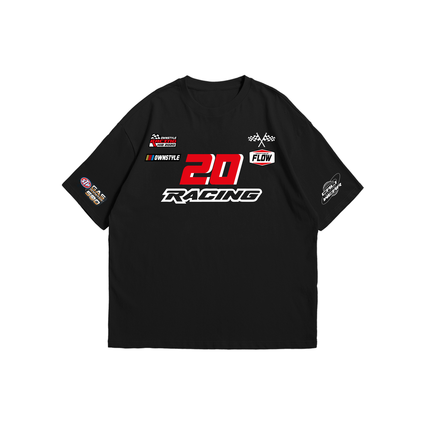 camisa racinf adelnate negra