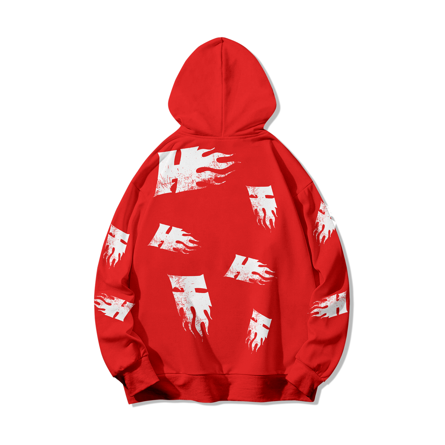 Hoodie skeleton fire