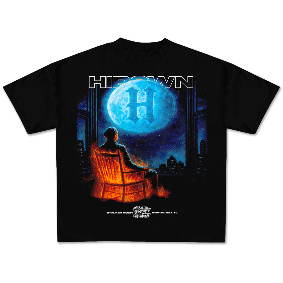 Camiseta moown fire