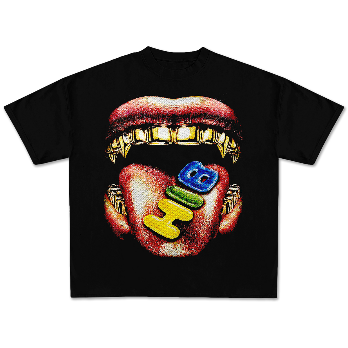 Camiseta smile flat