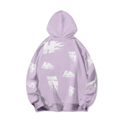 Hoodie skeleton fire