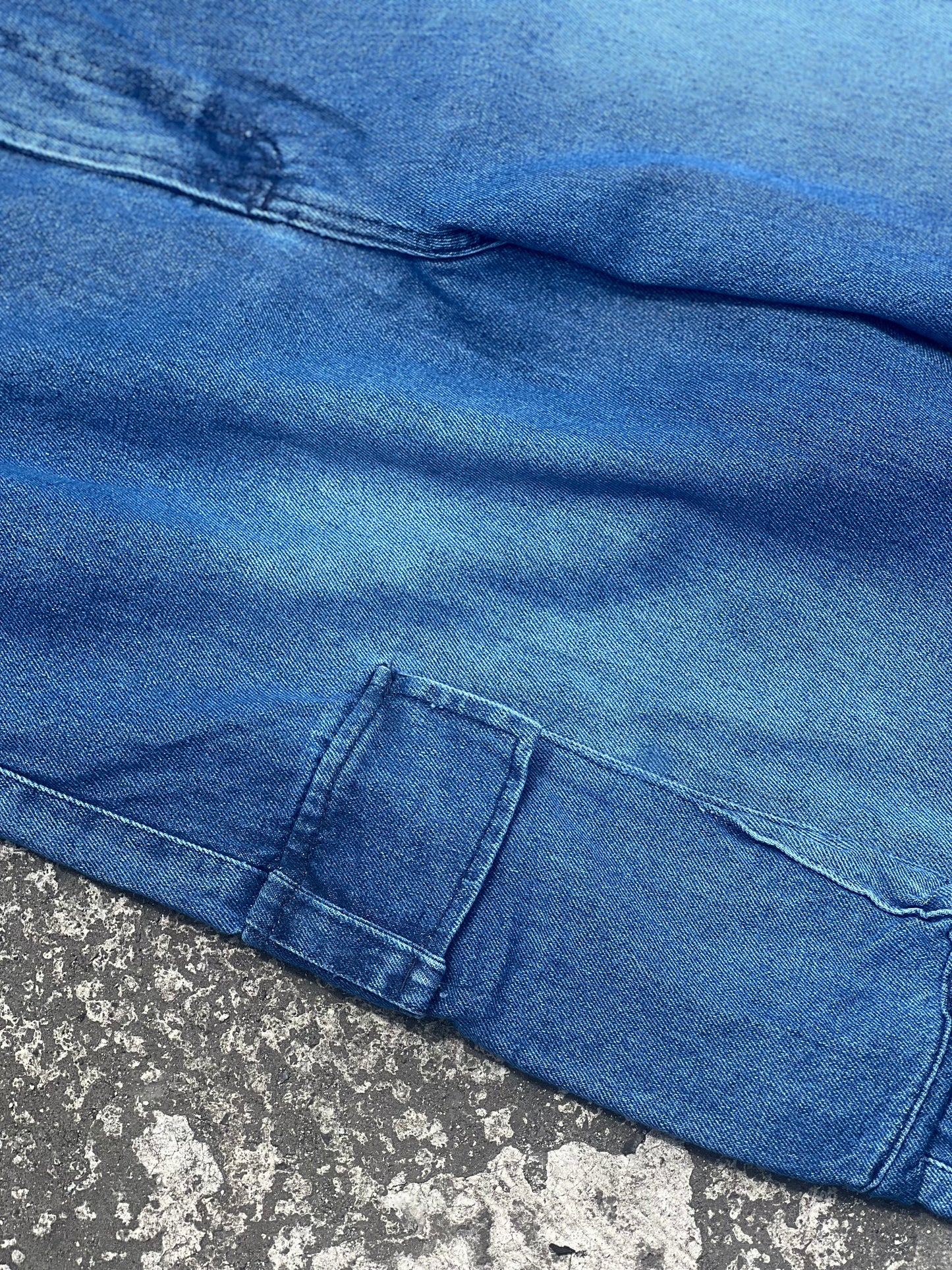 Pant cargo BAGGY BLUE