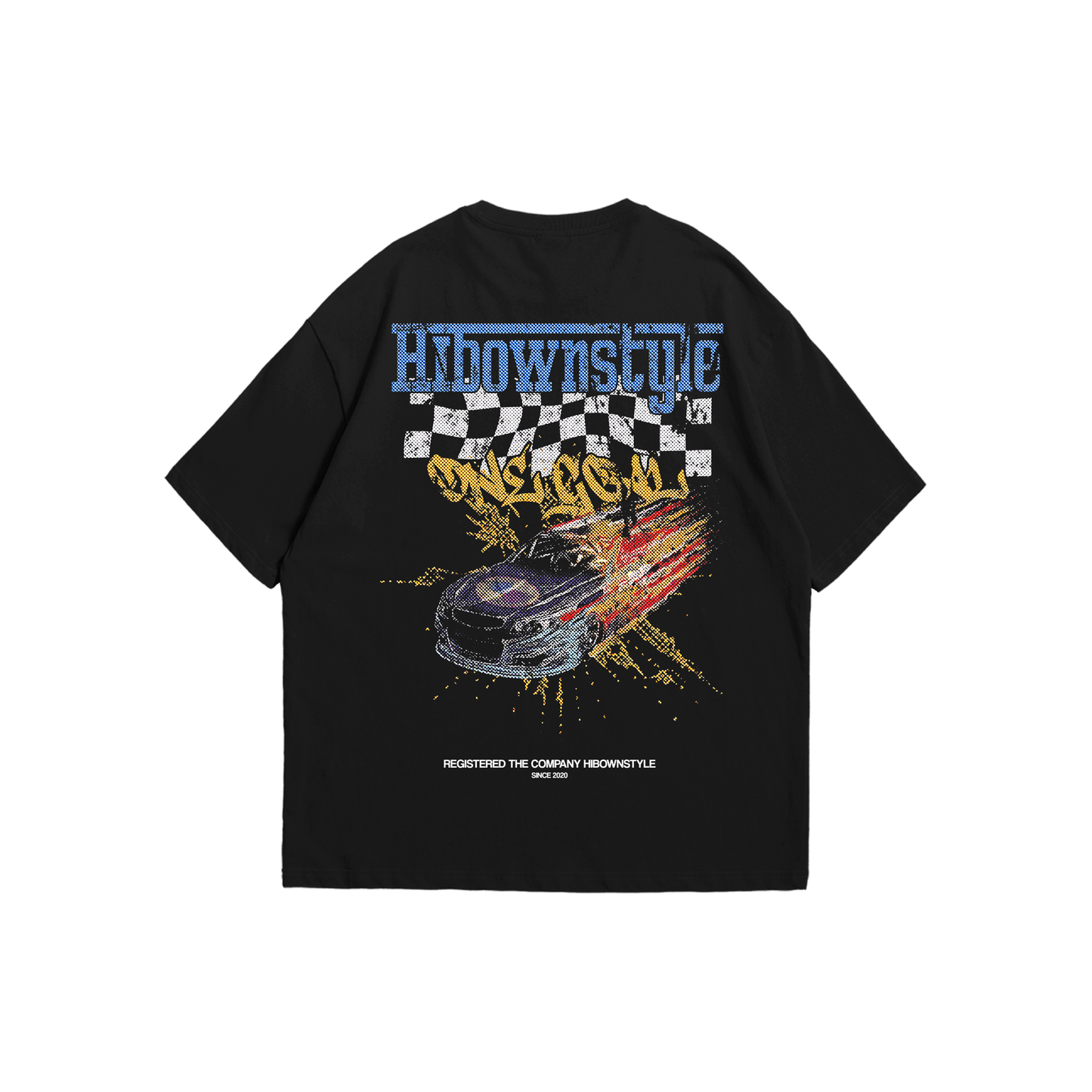 T-shirt Racing vintage