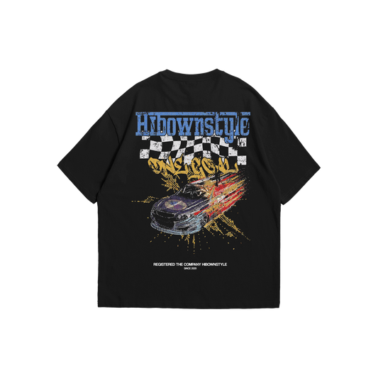 T-shirt Racing vintage